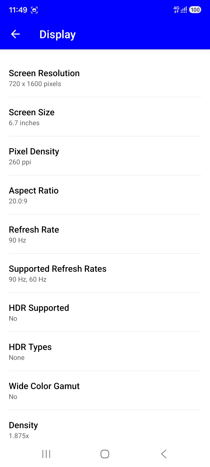 Device Info screenshot 6