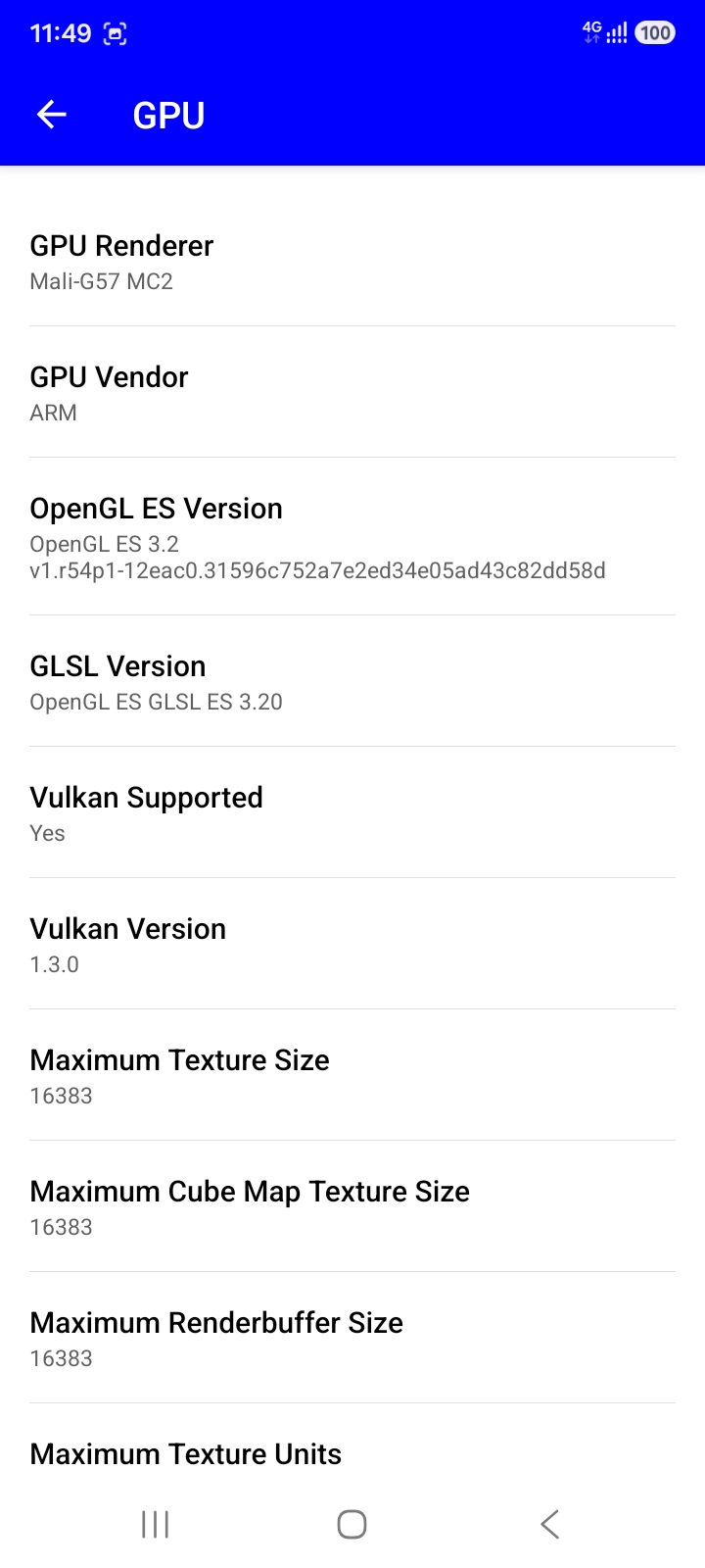 Device Info screenshot 7