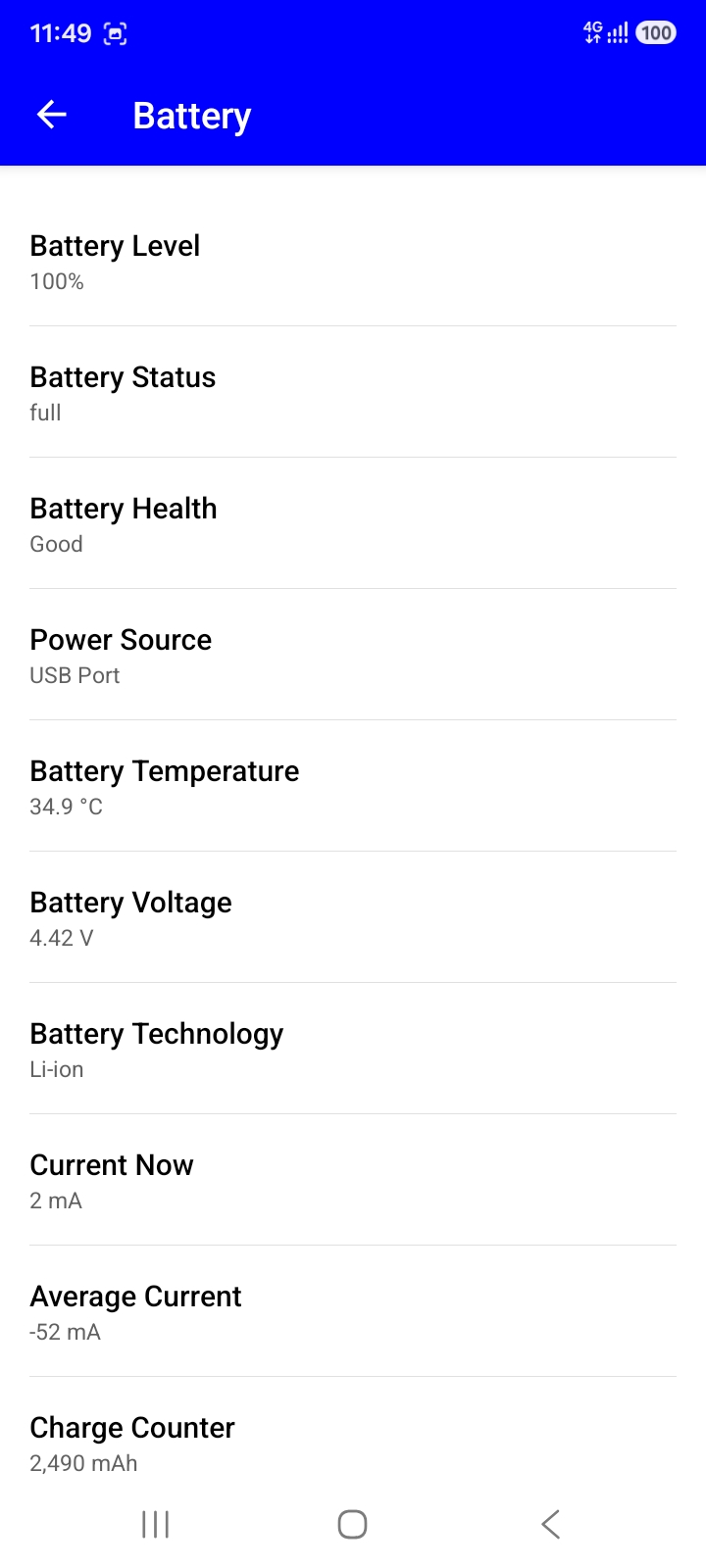 Device Info screenshot 8