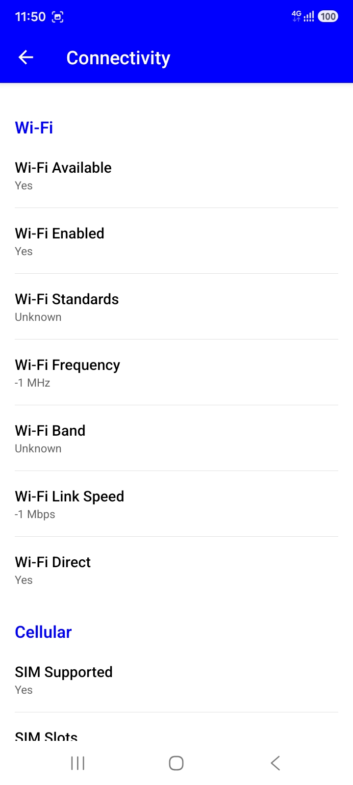 Device Info screenshot 9